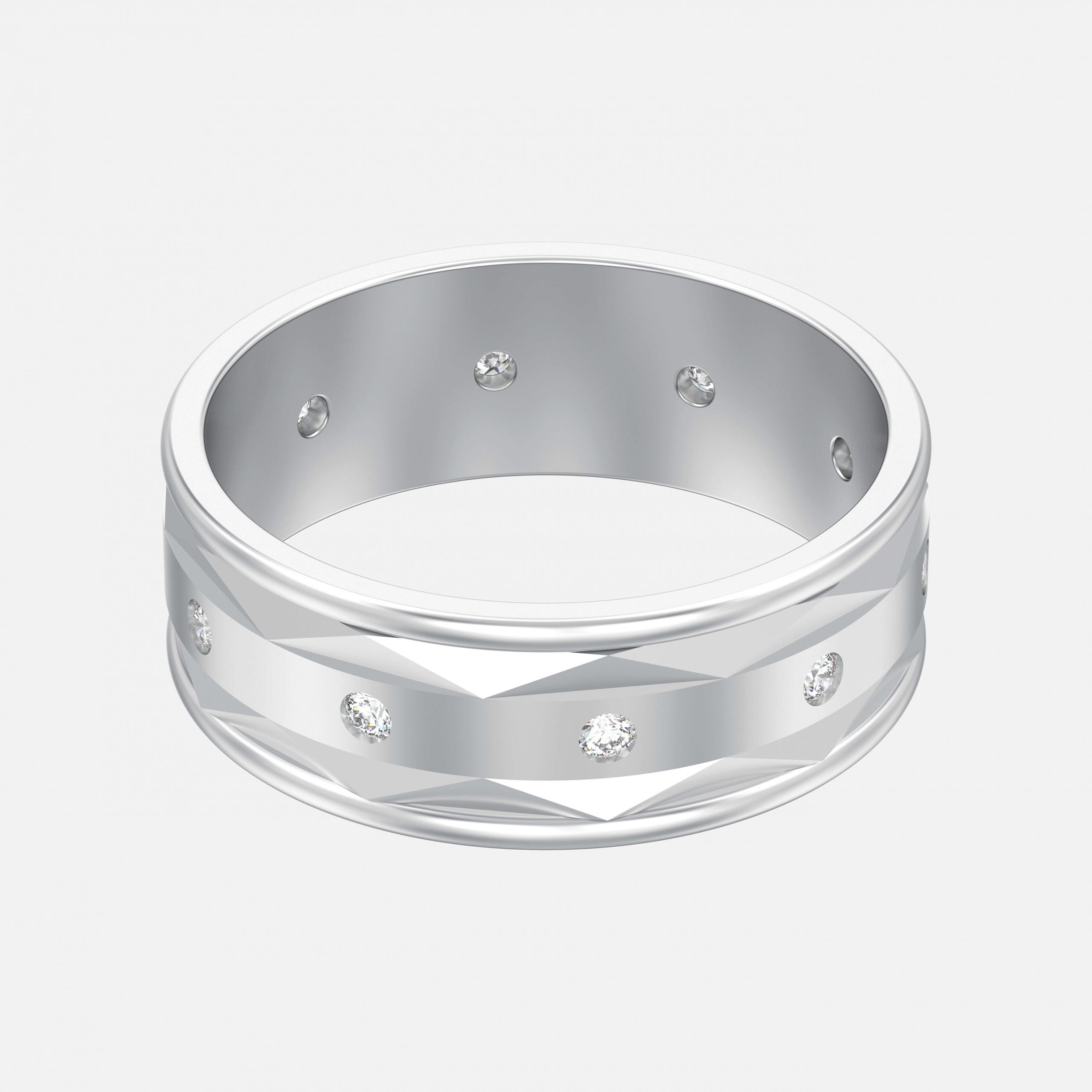 Mens diamond anklet sales